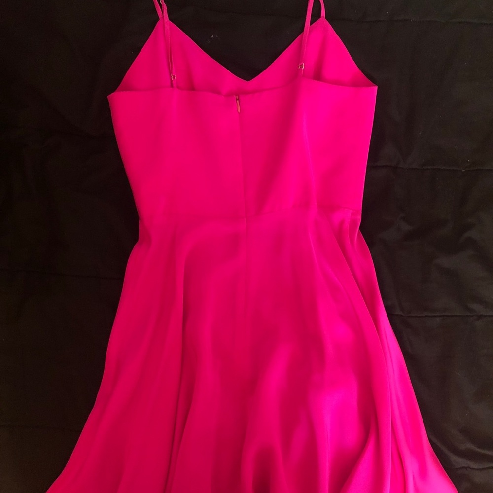 Amanda Uprichard spaghetti strap Fit & Flare Dress